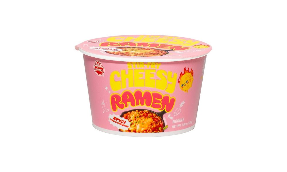 Лапша Stir-Fry Cheesy Ramen Spicy 90 г