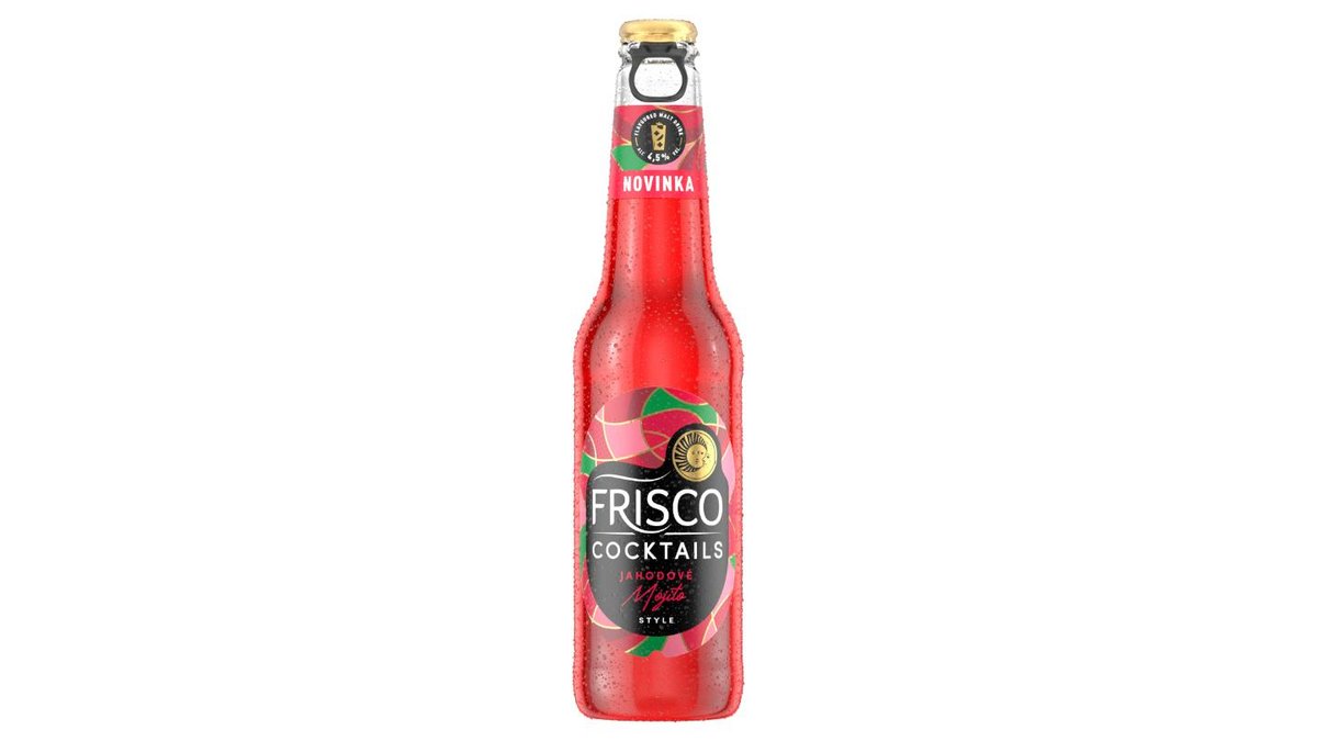 Frisco Cocktails Mojito Style jahodové 330ml