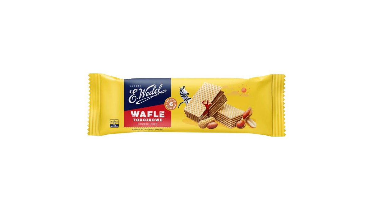 E. Wedel Wafle torcikowe orzechowe 160 g