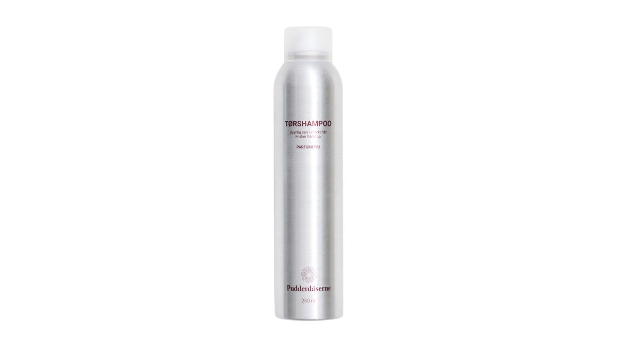 Tørshampoo, Pudderdåserne 250 ml
