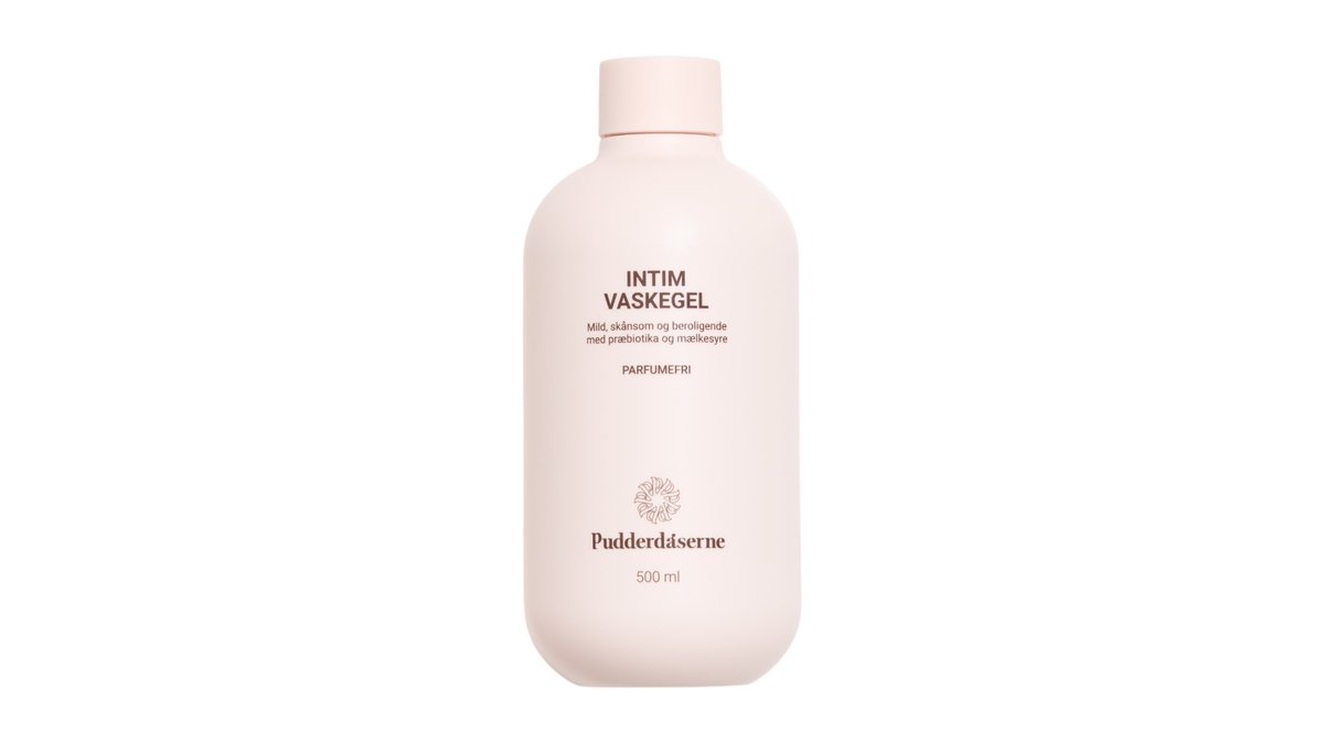 Intim vaskegel, Pudderdåserne 500 ml