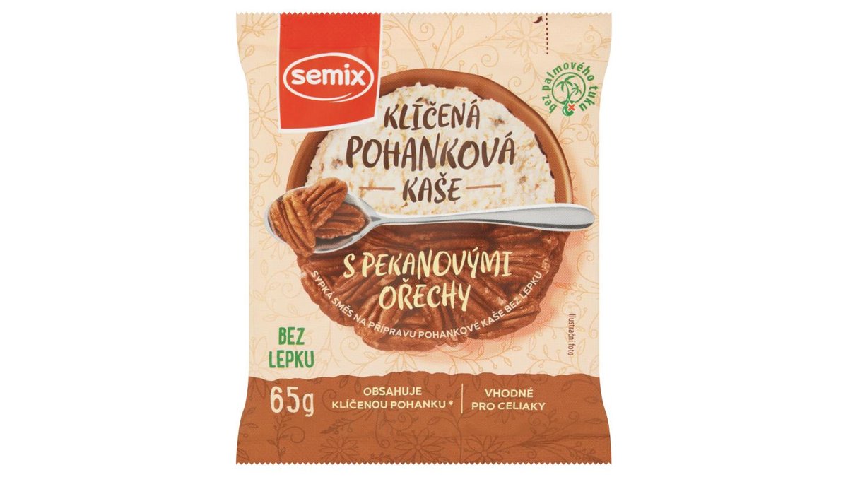KAŠE SEMIX POHANKOVÁ S PEKANOVÝMI OŘECHY 65g