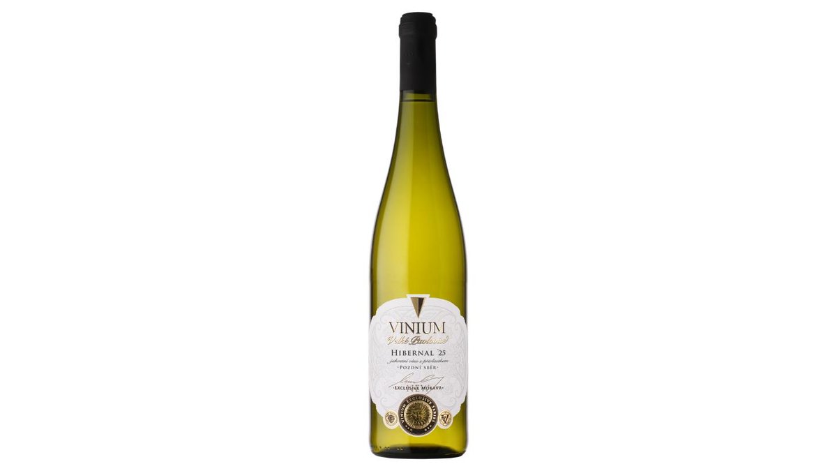 Vinium Hibernal jakostní víno s přívlastkem pozdní sběr bílé polosuché 0,75l