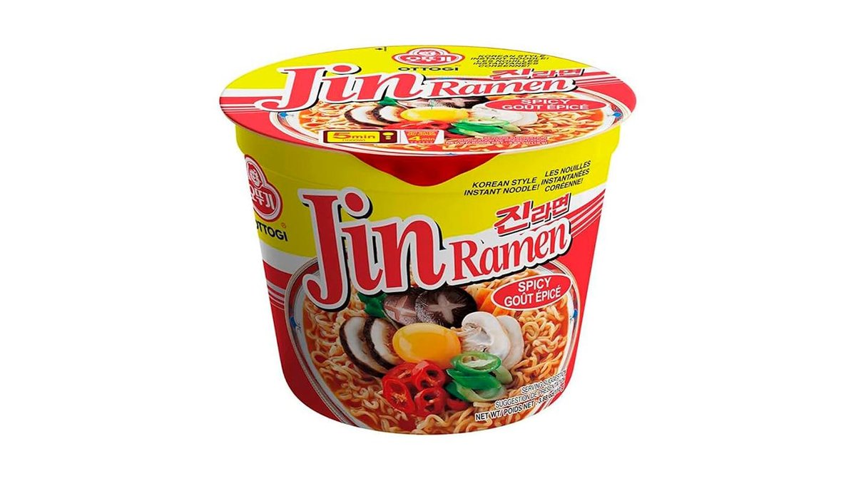 Лапша Ottogi Jin spicy 110 г