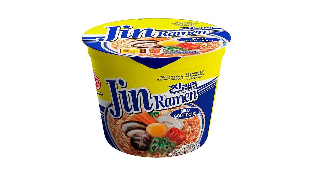 Лапша Ottogi Jin mild 110 г