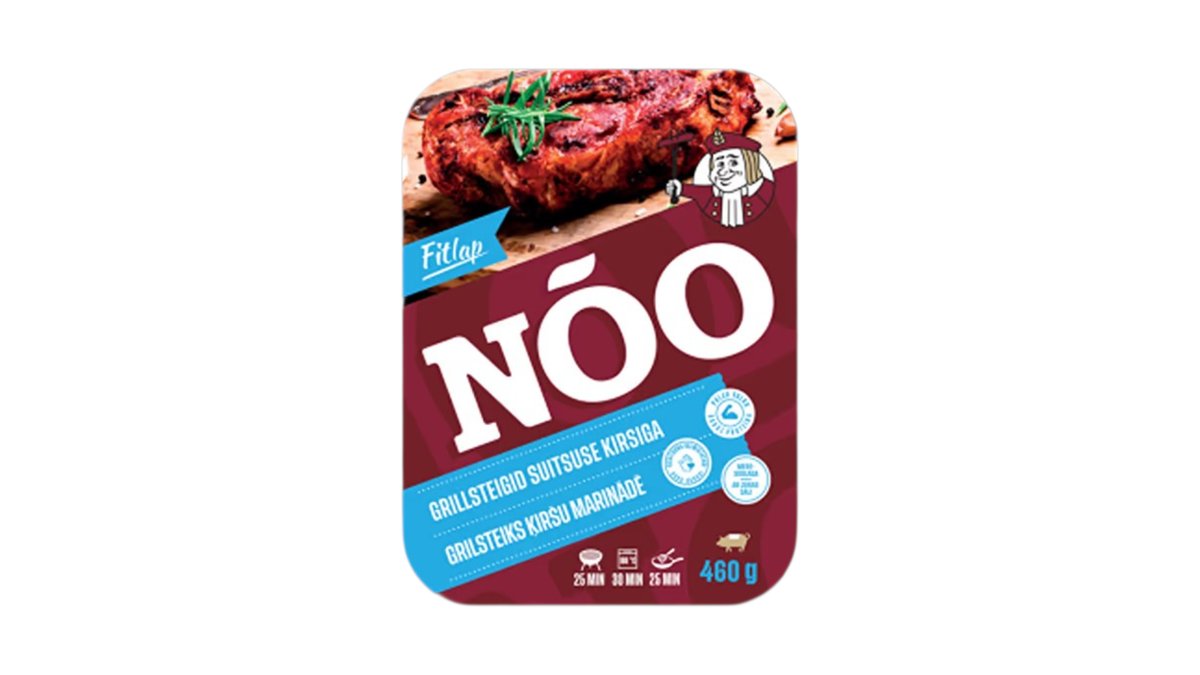 Nõo Fitlap grillsteik suitsuse kirsiga 460g