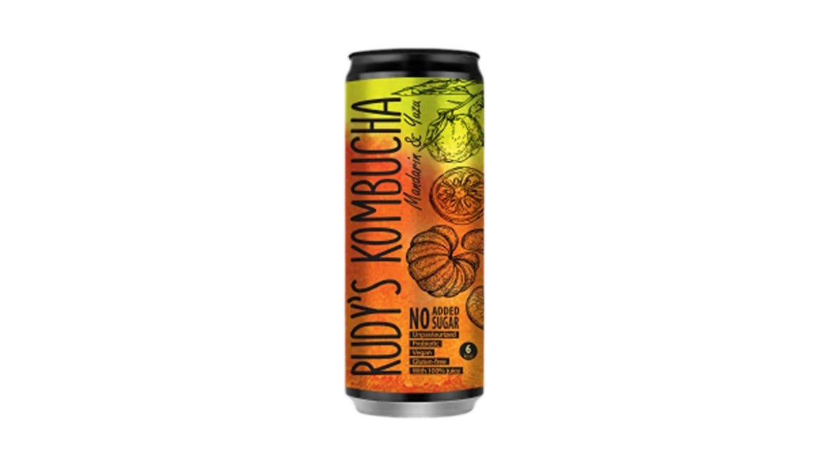 Rudys Kombucha Mandarin&Yuzu 0.33L