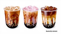 Objednať Brown sugar boba s matchou