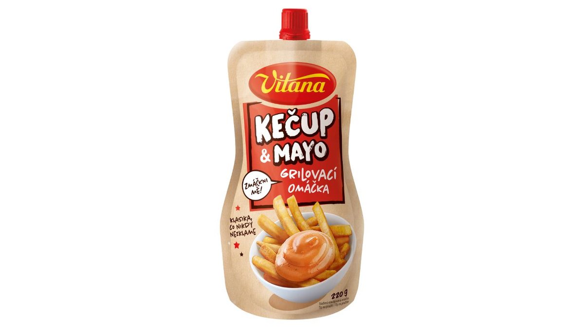 Vitana Kečup & mayo grilovací omáčka, 220 g