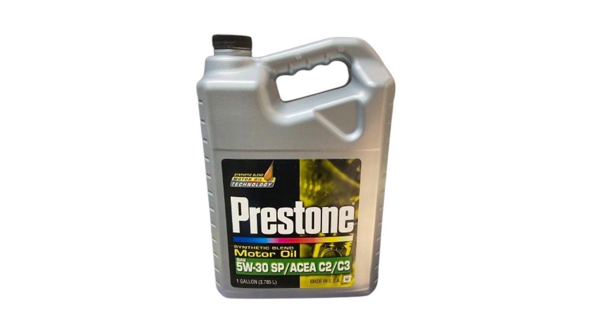 שמן מנוע סינתטי Prestone 0W-20 SP (4.73 ליטר) - שמן איכותי מתוצרת ארה"ב להגנת המנוע 🚗 חסכוני | טמבוריה בשפירא