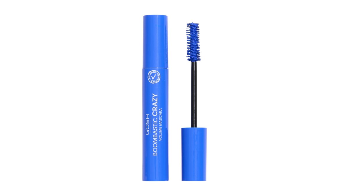 Boombastic Crazy Mascara Crazy Blue, GOSH Copenhagen 13 ml