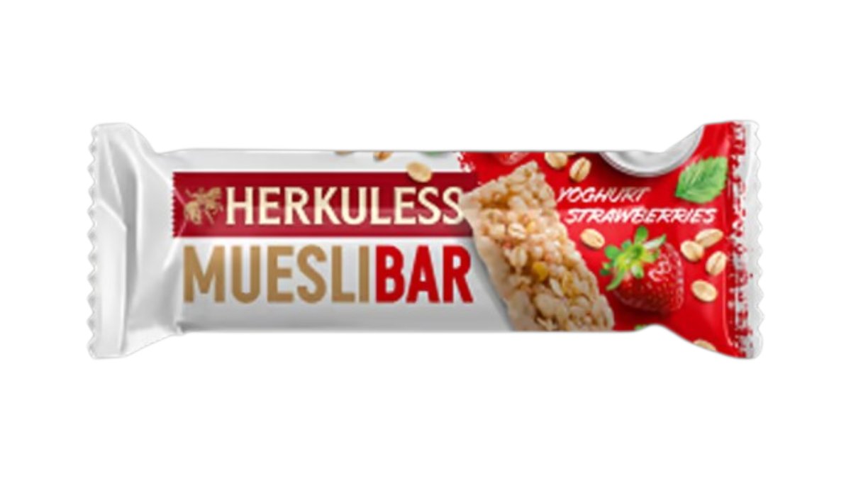 Herkuless müslibatoon 25g jogurti-maasika