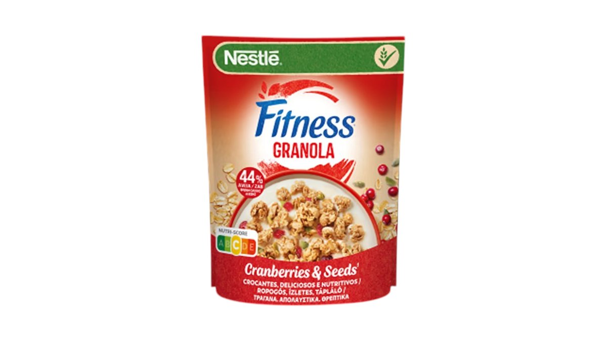 Nestle Fitness Granola müsli 300g jõhvika ja kõrvitsaseemnetega