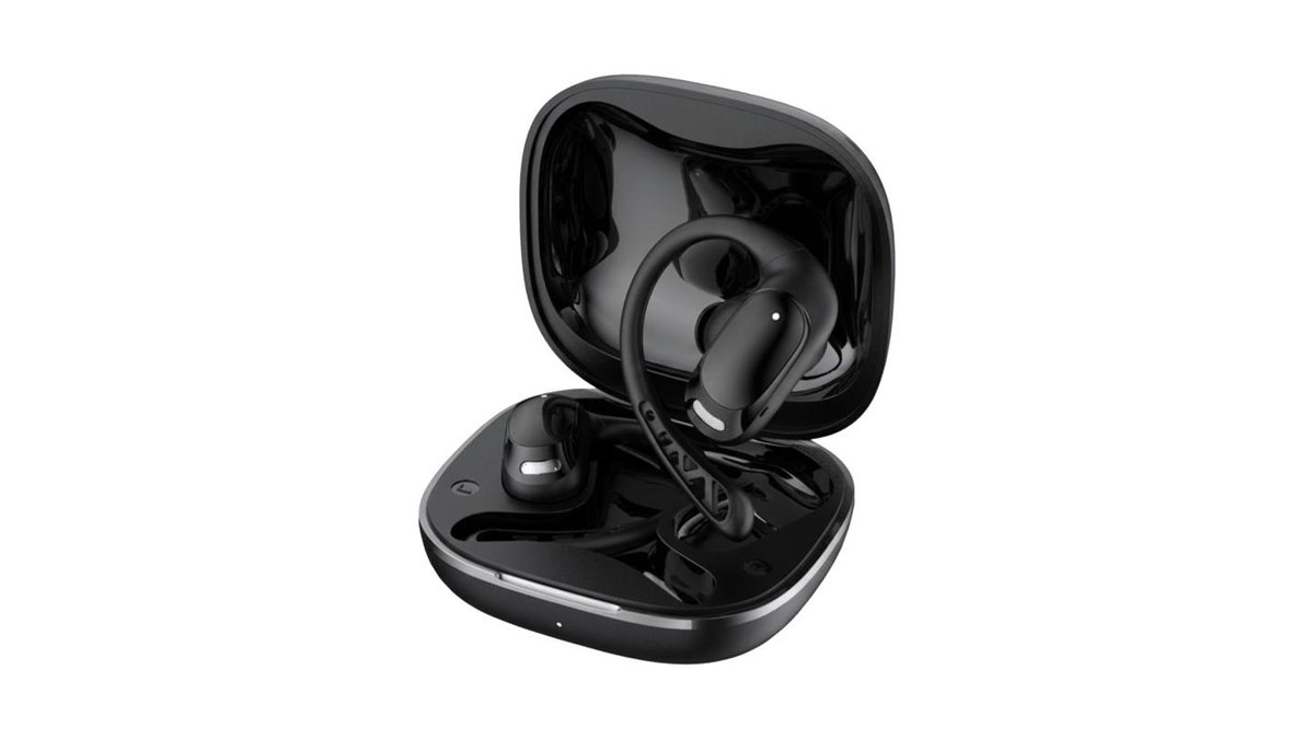 Streetz T700 Open-ear nappikuulokkeet, musta