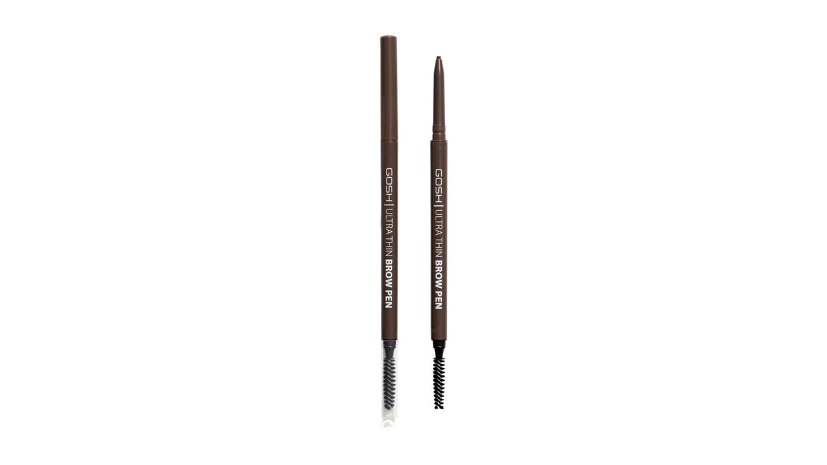 Ultra Thin Brow Pen Dark Brown 003, GOSH Copenhagen 1 g