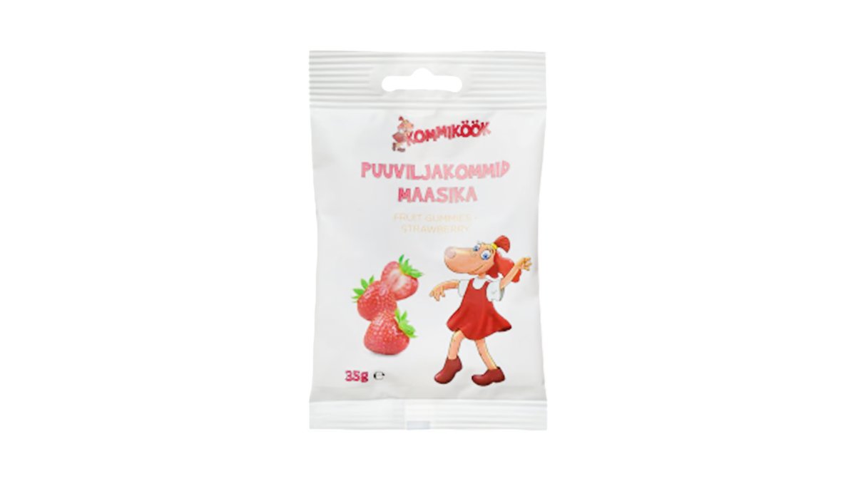 Lotte puuviljakommid 35g maasika