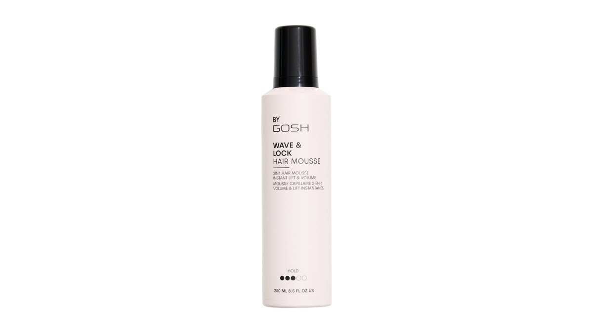 Wave & Lock Hair Mousse, BY GOSH 250 ml