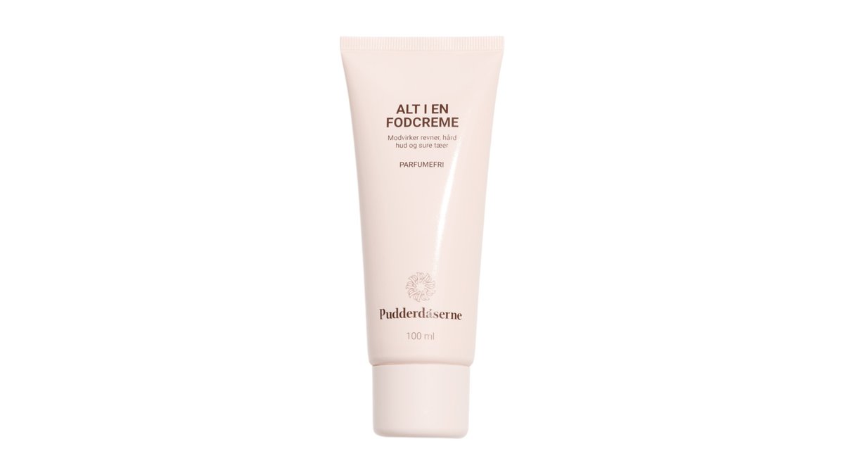 Alt i en fodcreme, Pudderdåserne 100 ml