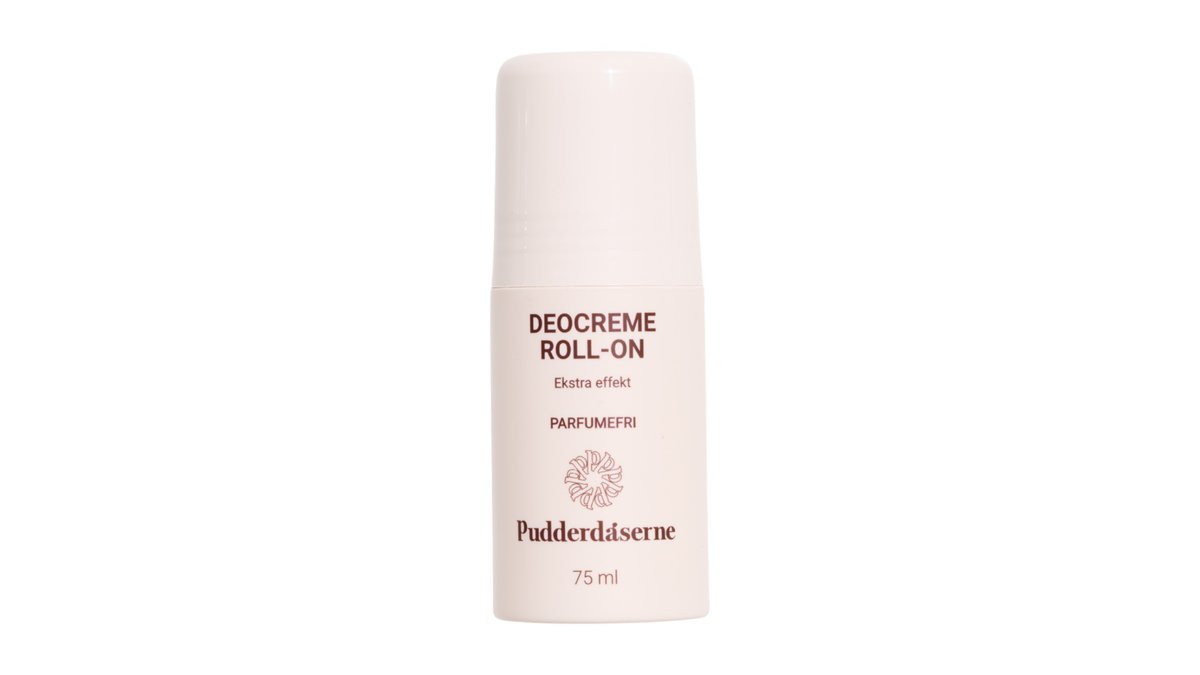 Deocreme roll on, Pudderdåserne 75 ml