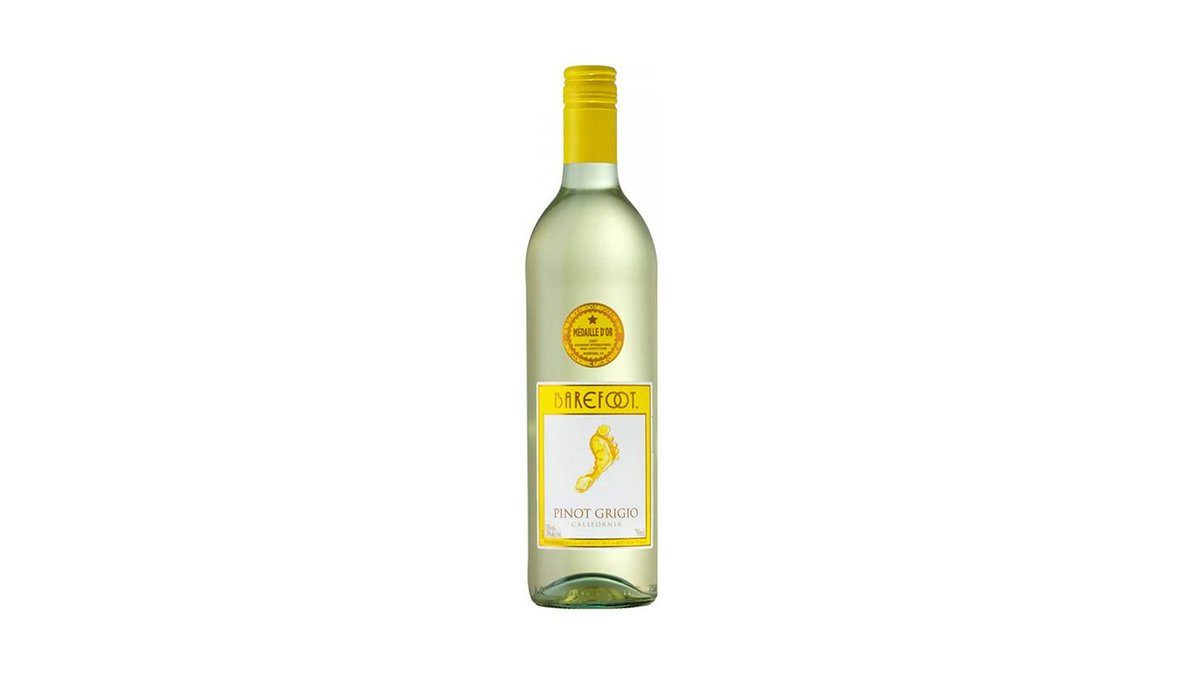 Вино Barefoot Pinot Grigio California 0,75 л