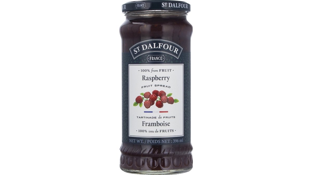 St. Dalfour Hindbærmarmelade