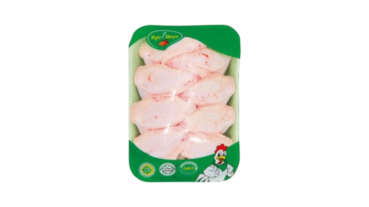 Крыло кус вкус на подложке охл