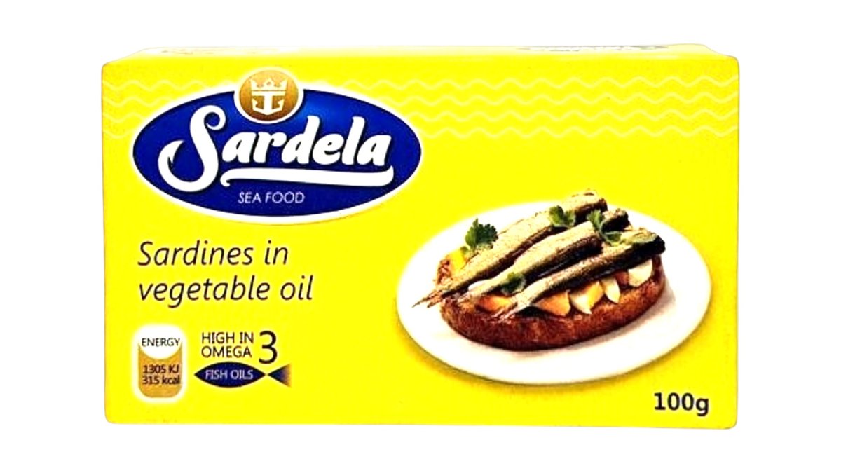 Sardela Sardines 100g
