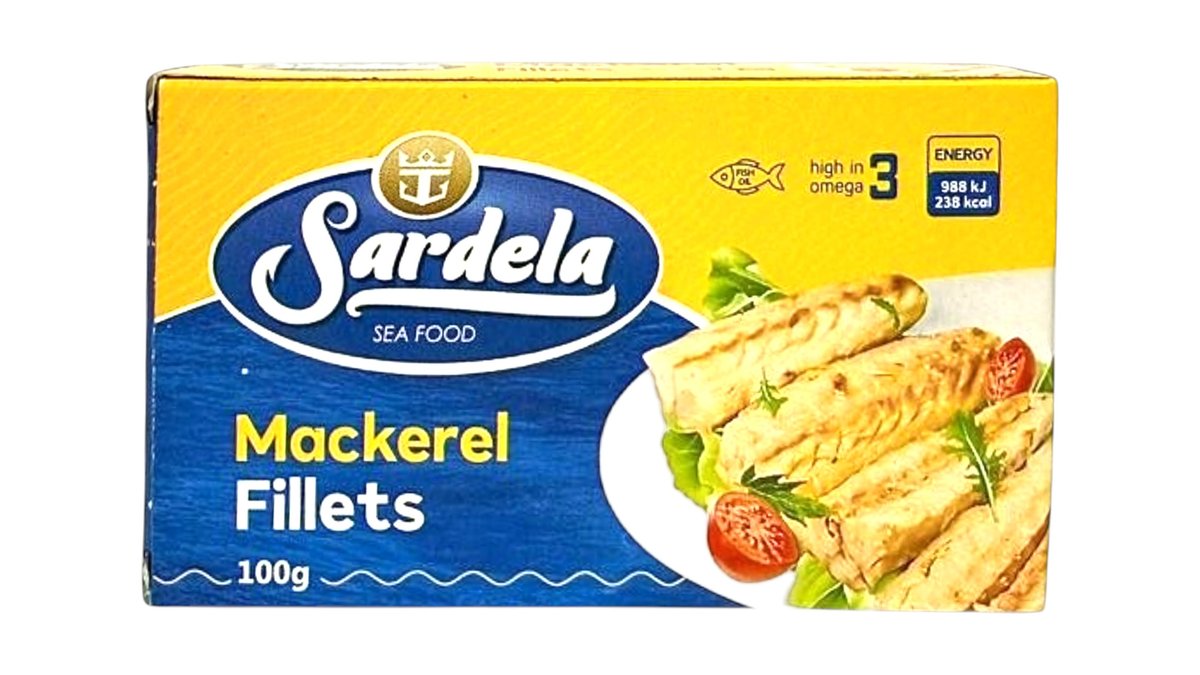 Sardela Mackerel Fillets 100g