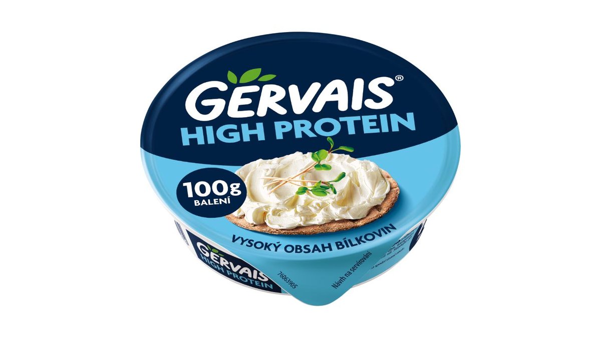 Gervais High Protein čerstvý tvarohový sýr 100g