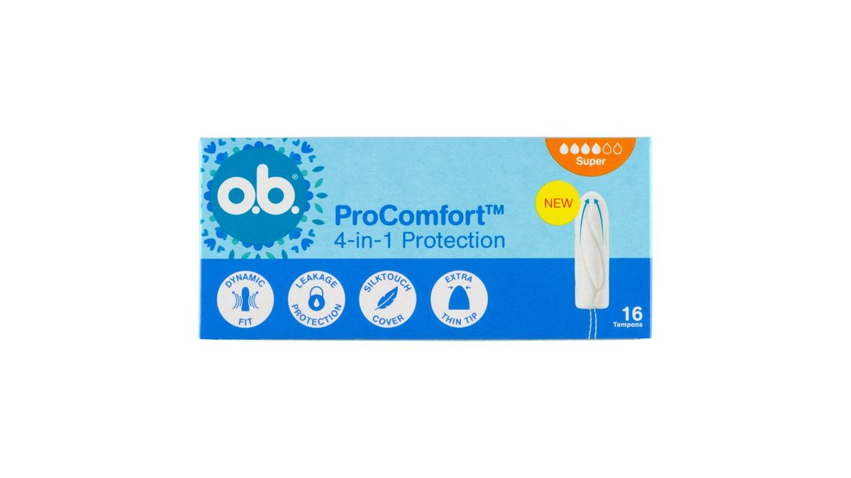 O.B. ProComfort Super tampony 16 ks