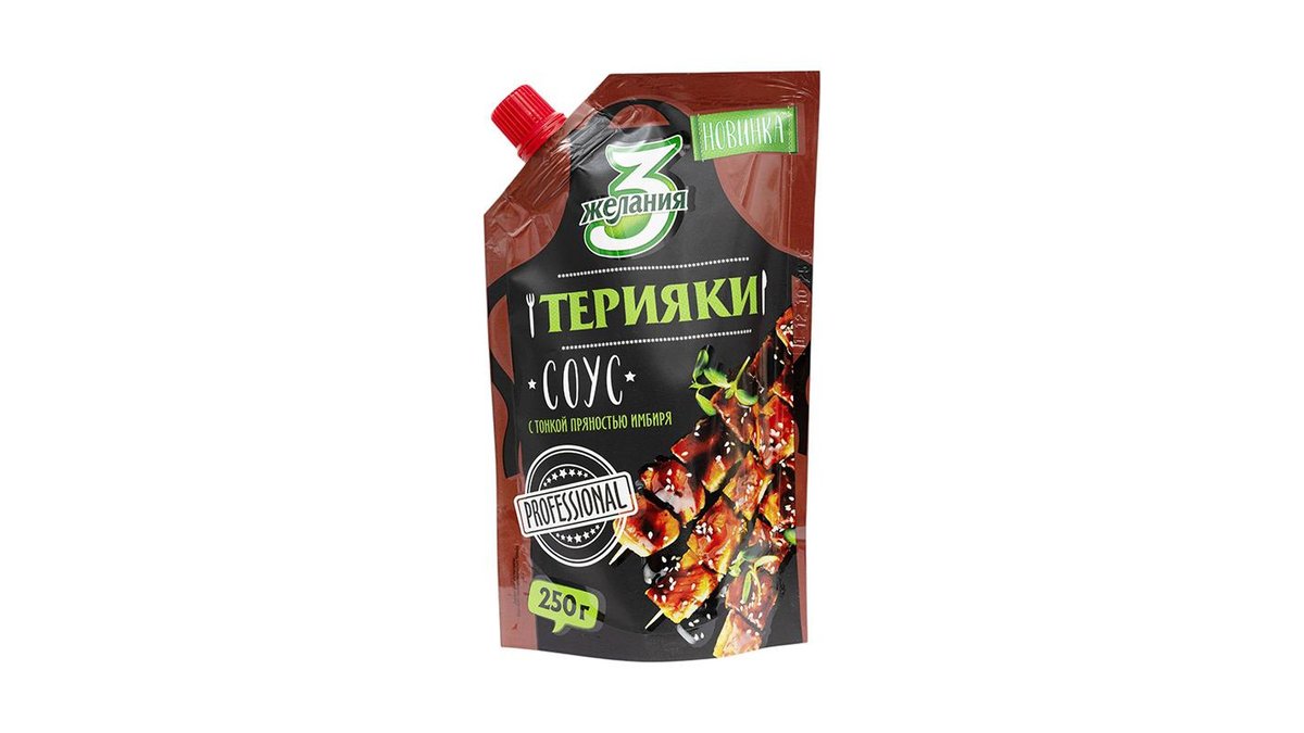 Соус 3 желания Деликатесный Терияки 250 г
