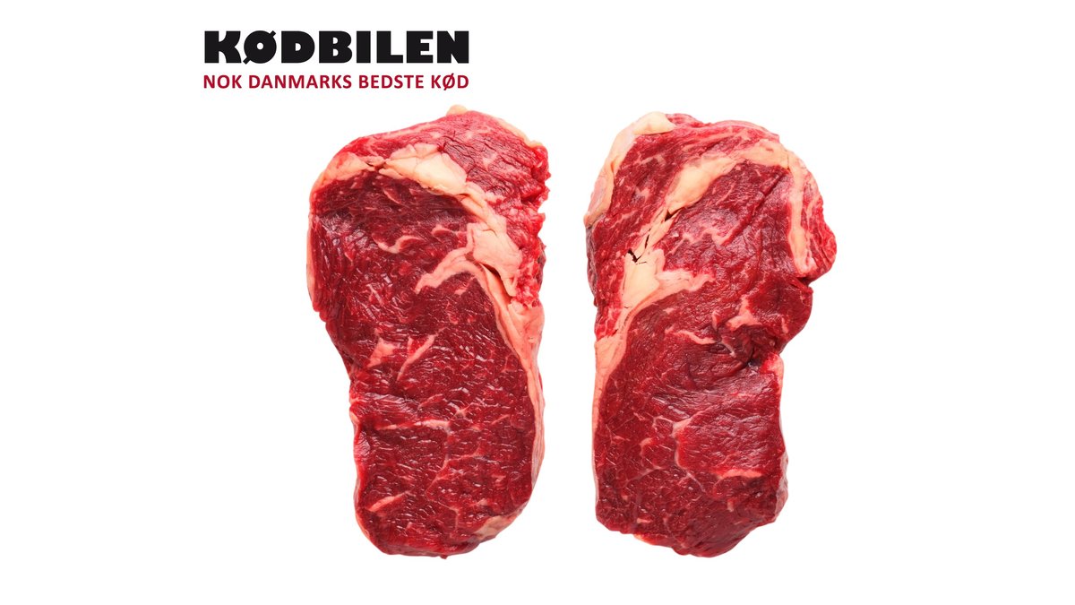 Kødbilen Okse Rib Eye Økologisk