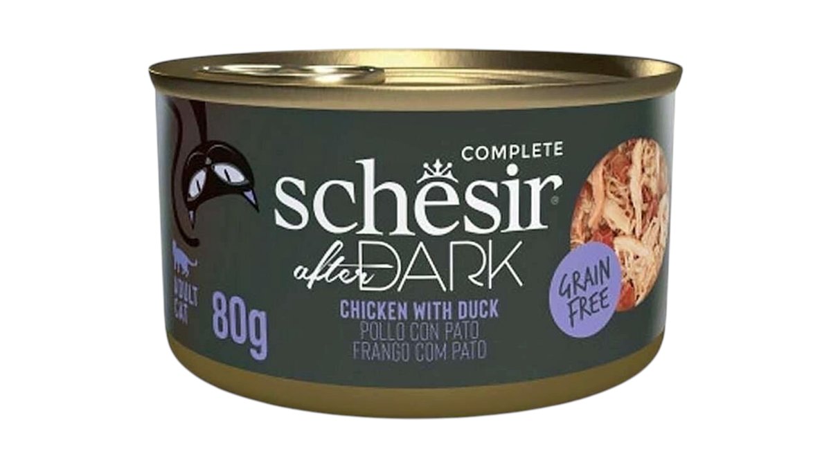 Schesir Cat Chicken With Duck Fillets In Broth Can 80gr