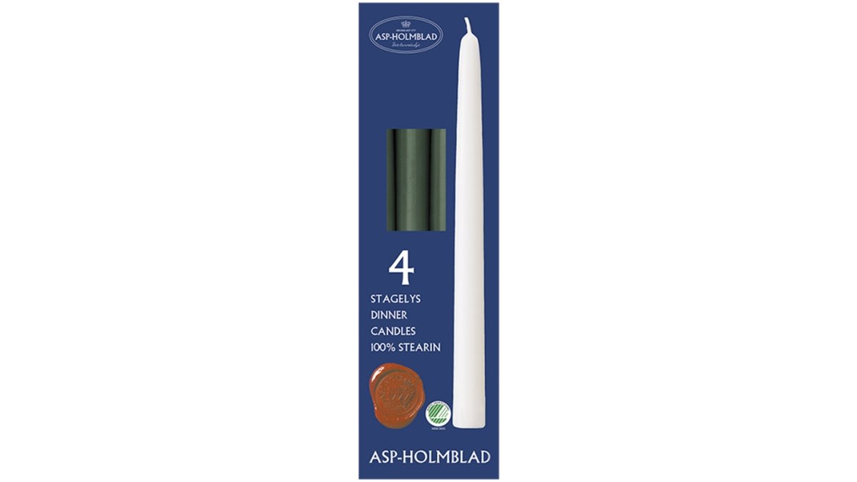 Stagelys grøn 2,1 x 25,5 cm 250 g