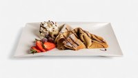 Objednať Palacinky s nutelou, čerstvým ovocím, šľahačkou a čokoládou
