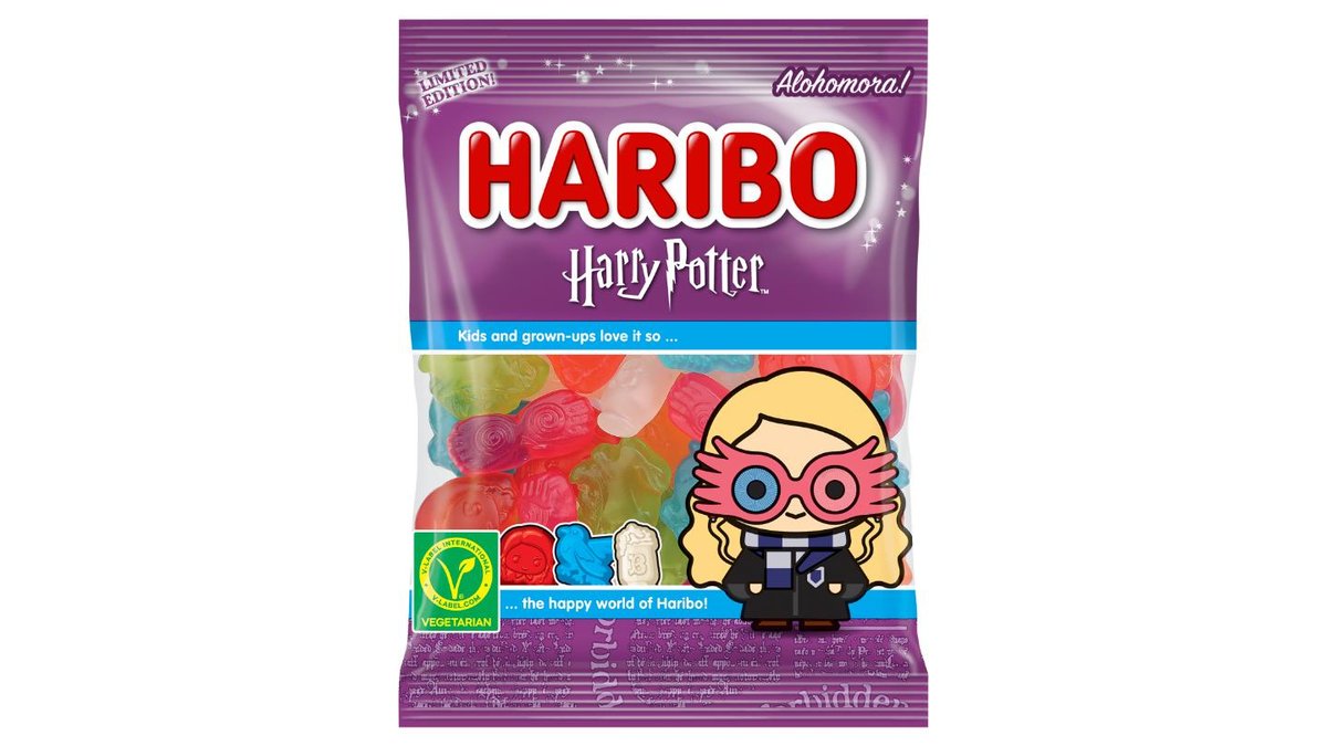 Haribo Harry Potter želé s ovocnými příchutěmi 80g