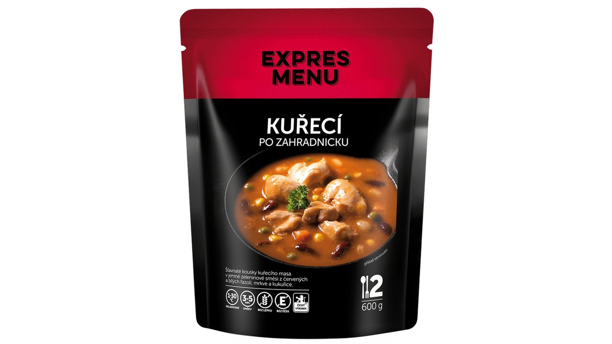 EXPRES MENU Kuřecí po zahradnicku 2 porce 600 g