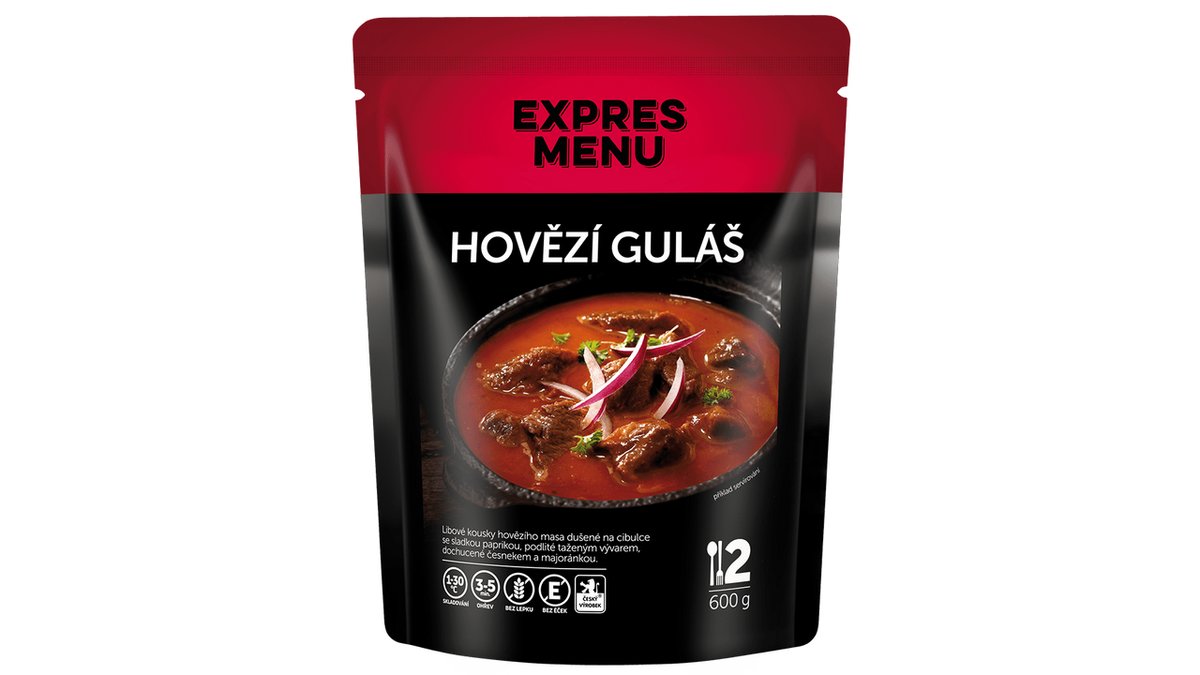 EXPRES MENU Hovězí guláš 2 porce 600 g