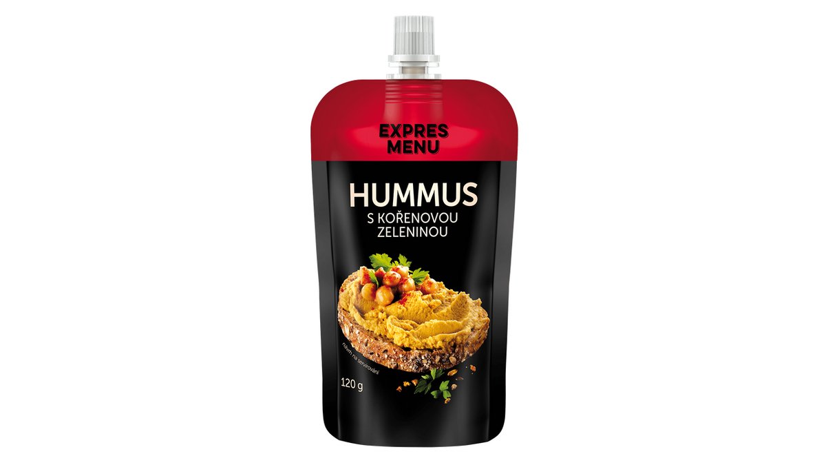 EXPRES MENU Hummus s kořenovou zeleninou 120 g