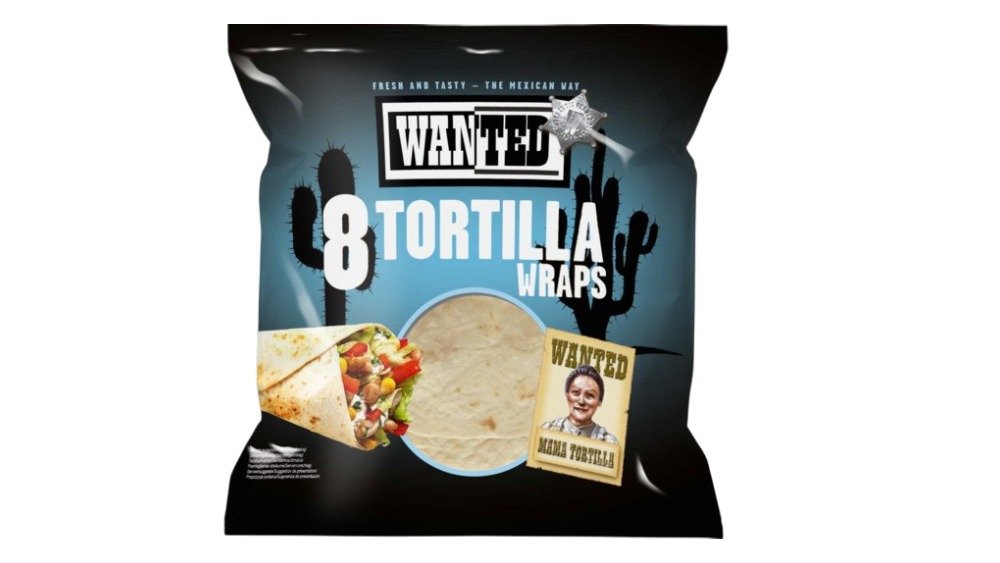 Wanted Tortilla 8kpl 320g