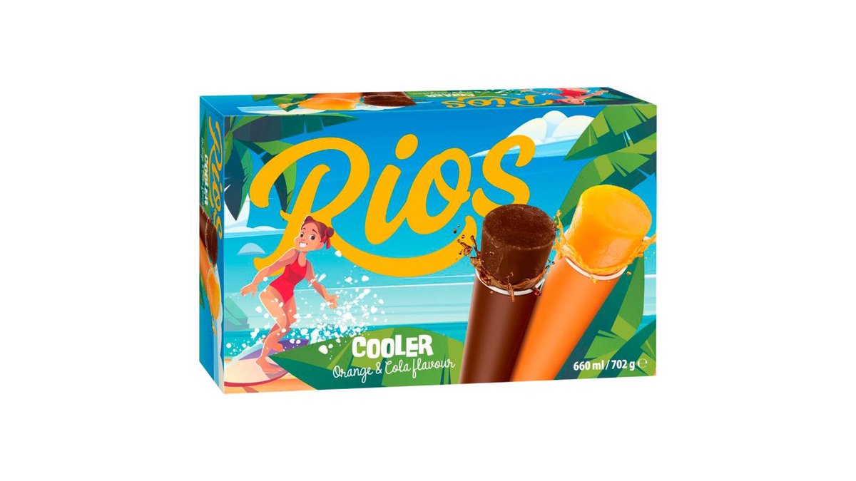 Rios Cooler mražený krém 6 x 110ml (660ml)
