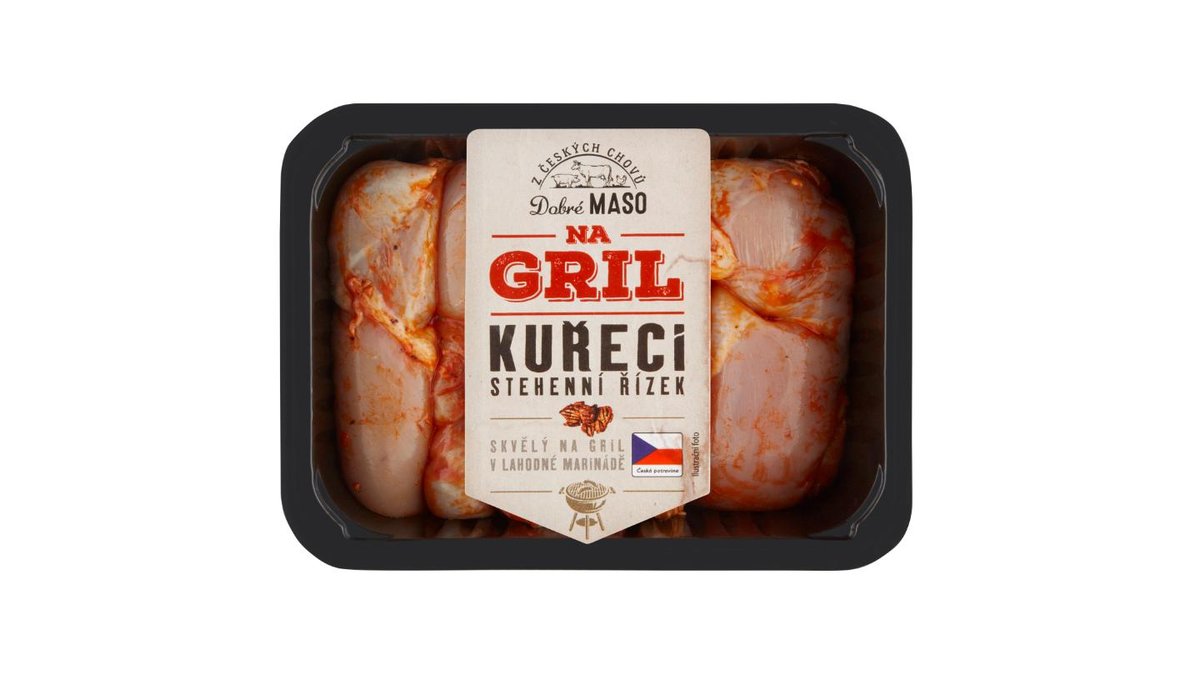 Dobré Maso Na gril kuřecí stehenní řízek 0,600kg