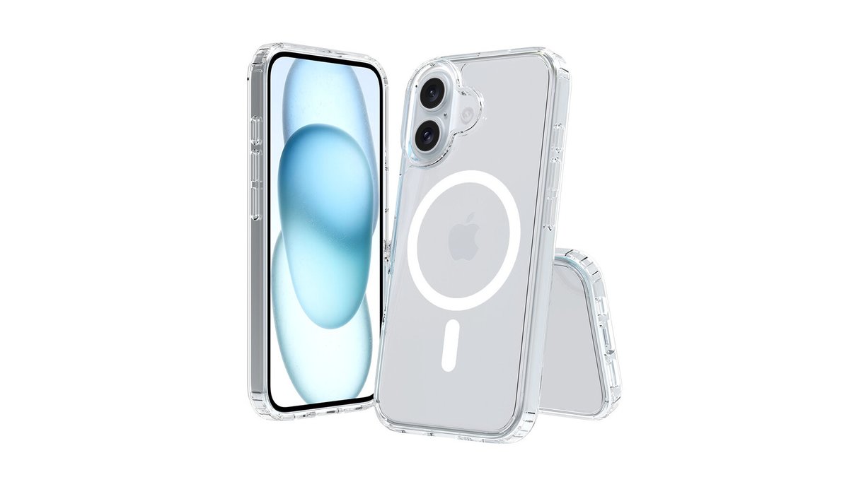 Screenor suojakuori iPhone 16 MagSafe läpinäkyvä