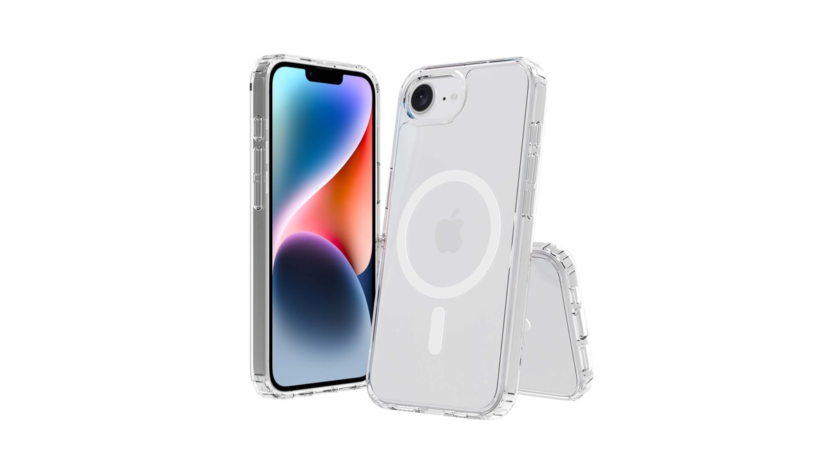 Screenor suojakuori iPhone 16e / 17e MagSafe läpinäkyvä