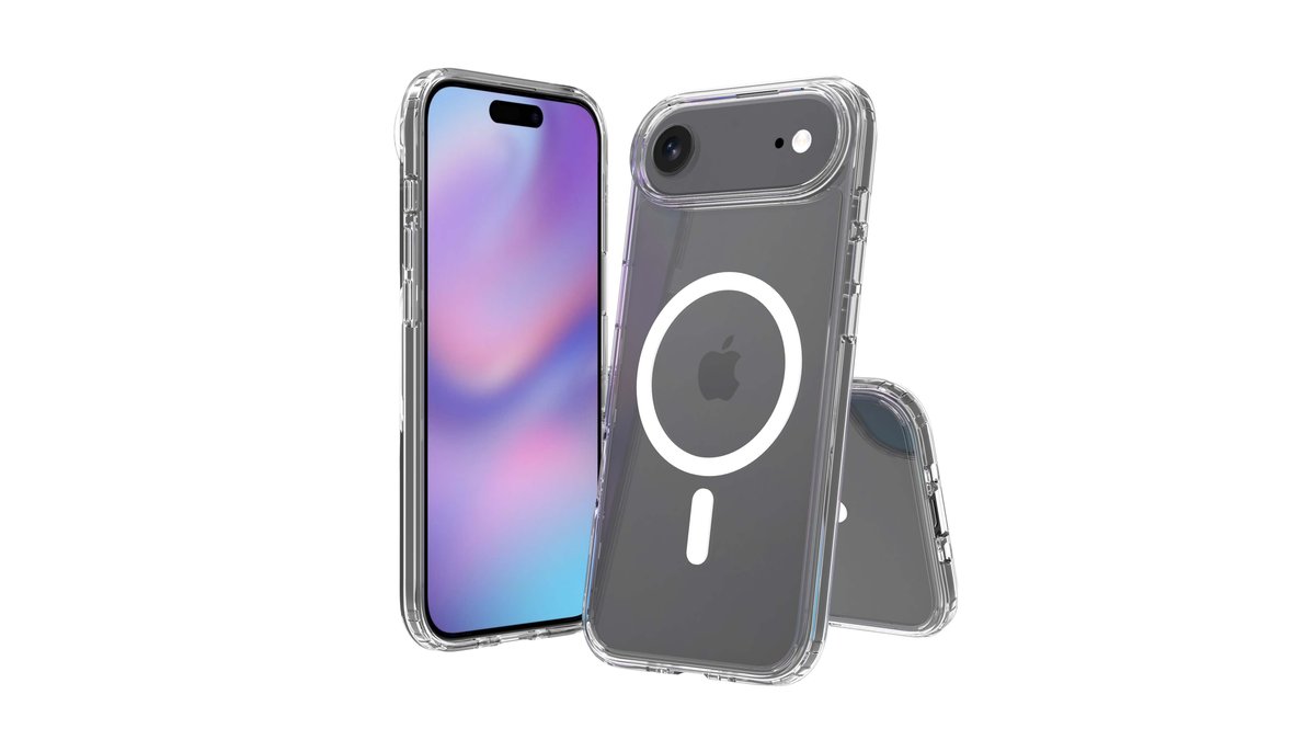 Screenor suojakuori iPhone Air MagSafe läpinäkyvä