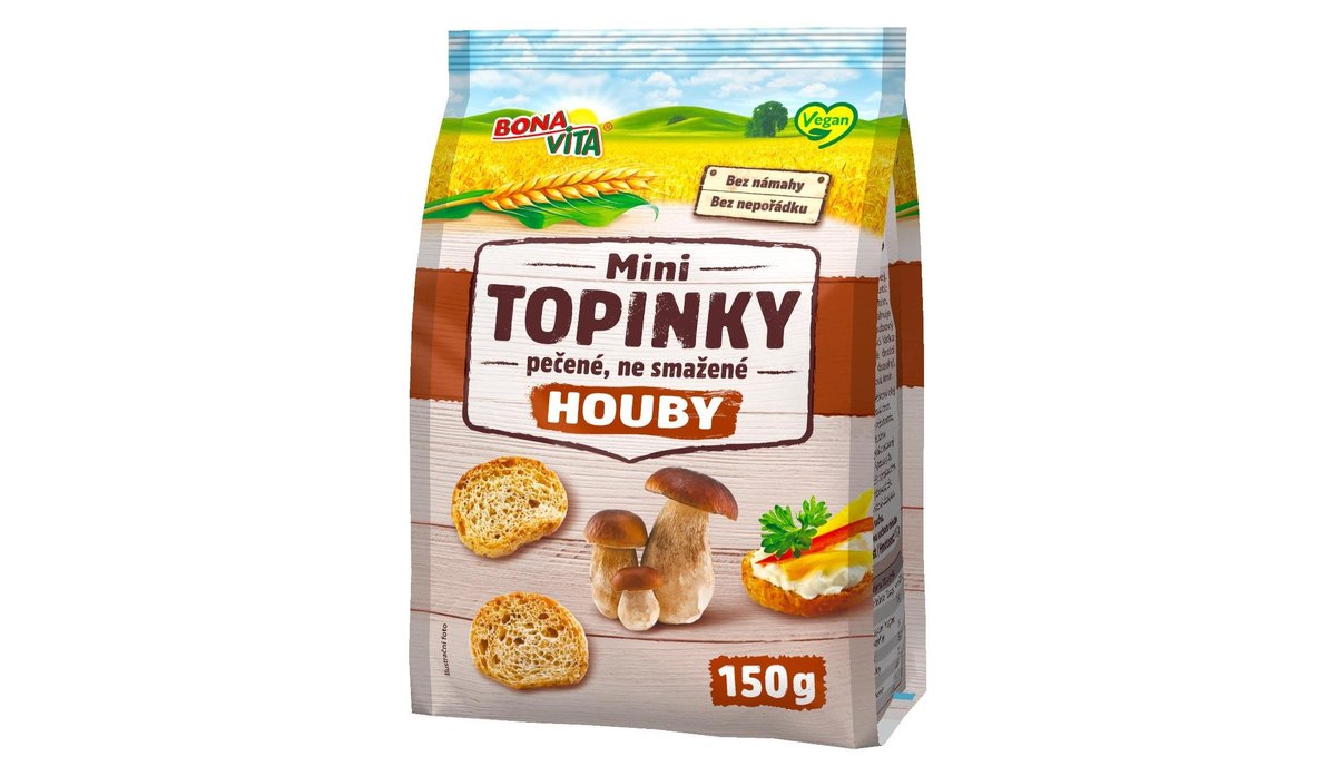 Bona Vita Mini topinky houby 150g