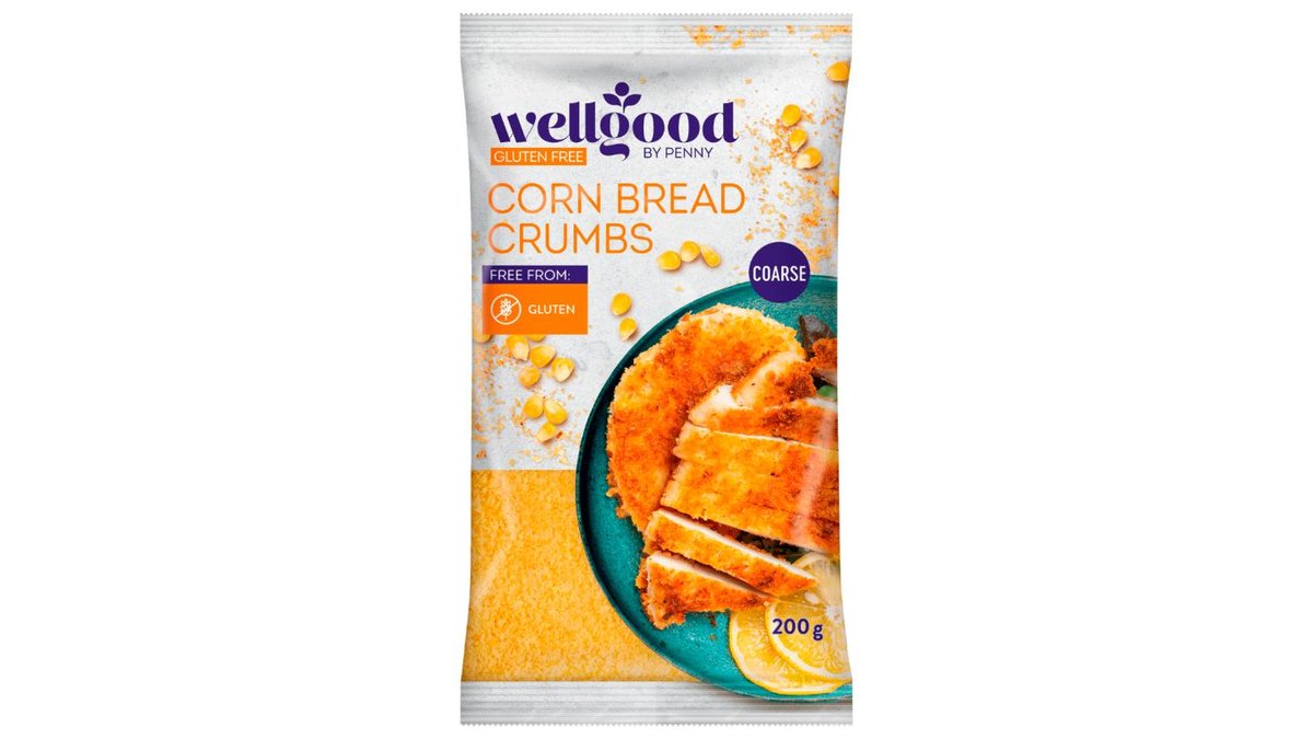 Wellgood Kukuřičná strouhanka hrubá 200g