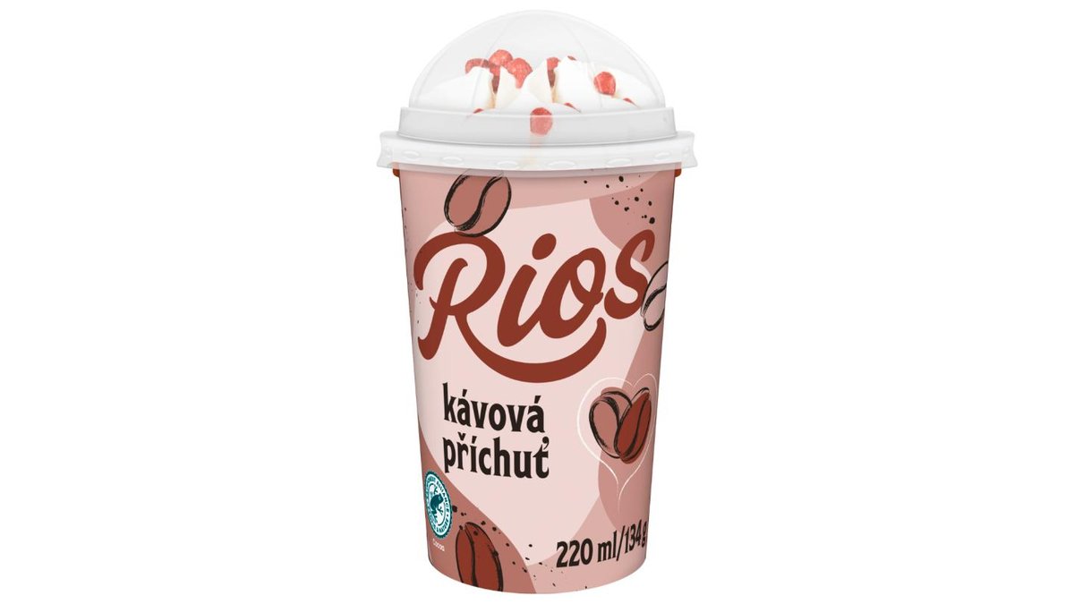 Rios Kávová příchuť mražené krémy 220ml