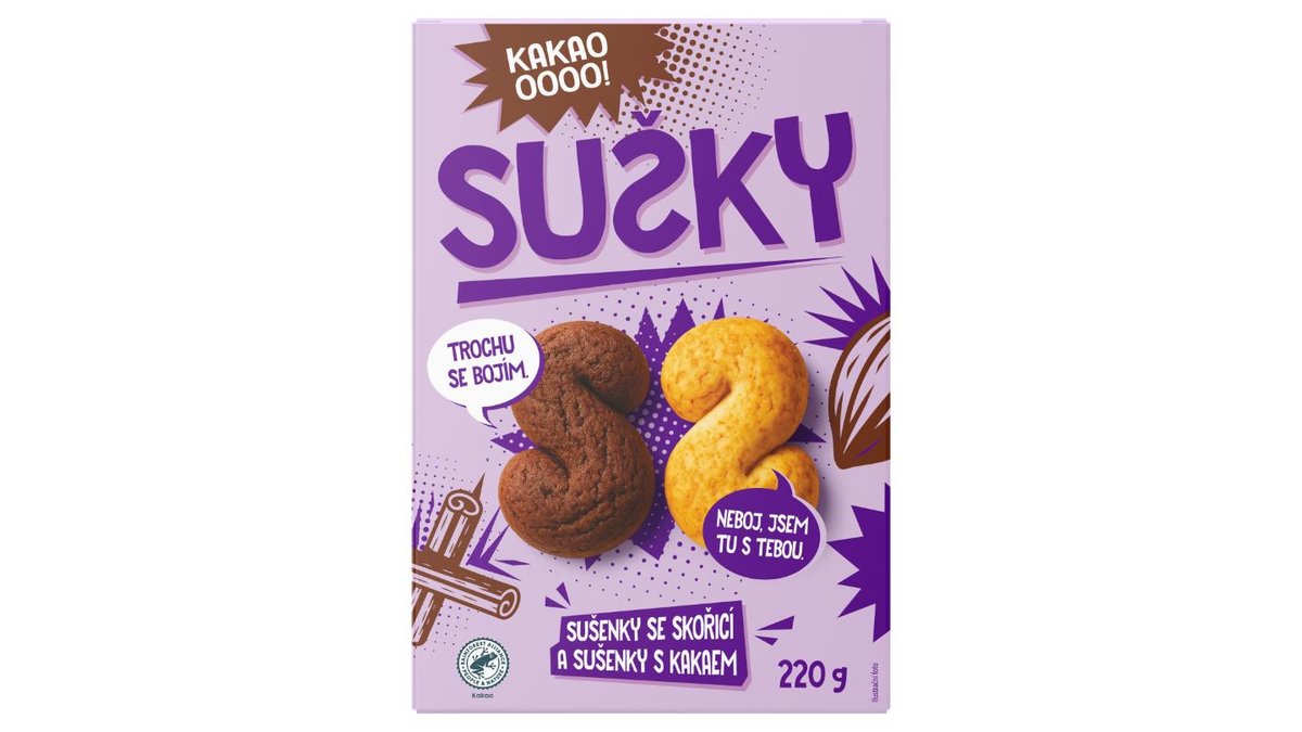 Sušky směs sušenek 220g