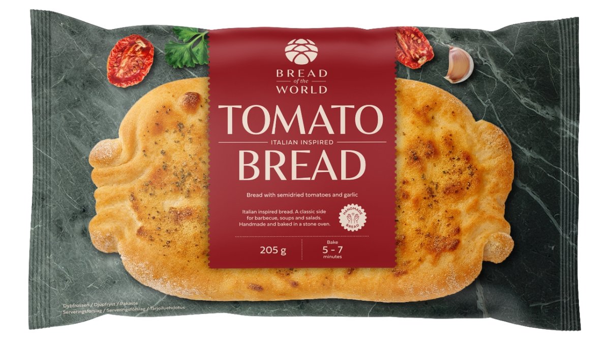 Tomato Bread W/Garlic 205G